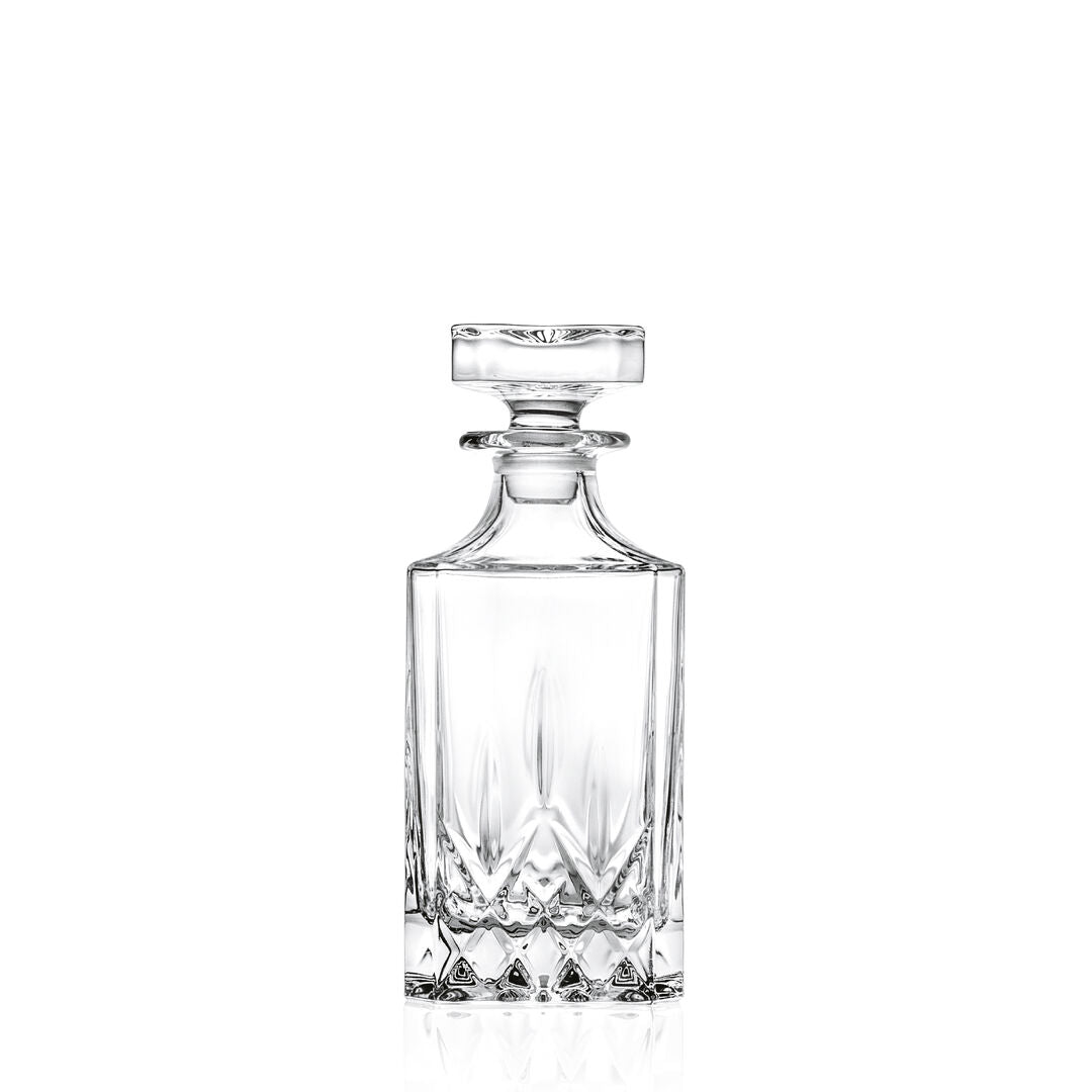 Utopia | Glassware (Crystal) | Opera Square Whisky Decanter 75cl (26 2/5oz) | Bespoke77