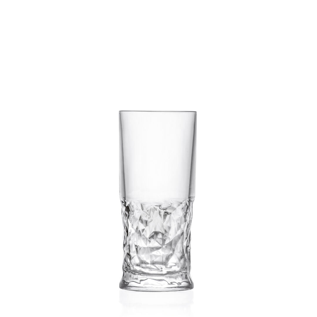 Utopia | Glassware (Crystal) | Funky Hi-Ball Tumbler 15.56cm H 35.2cl | Bespoke77