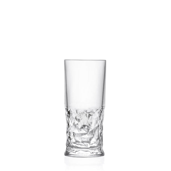 Utopia | Glassware (Crystal) | Funky Hi-Ball Tumbler 15.56cm H 35.2cl | Bespoke77
