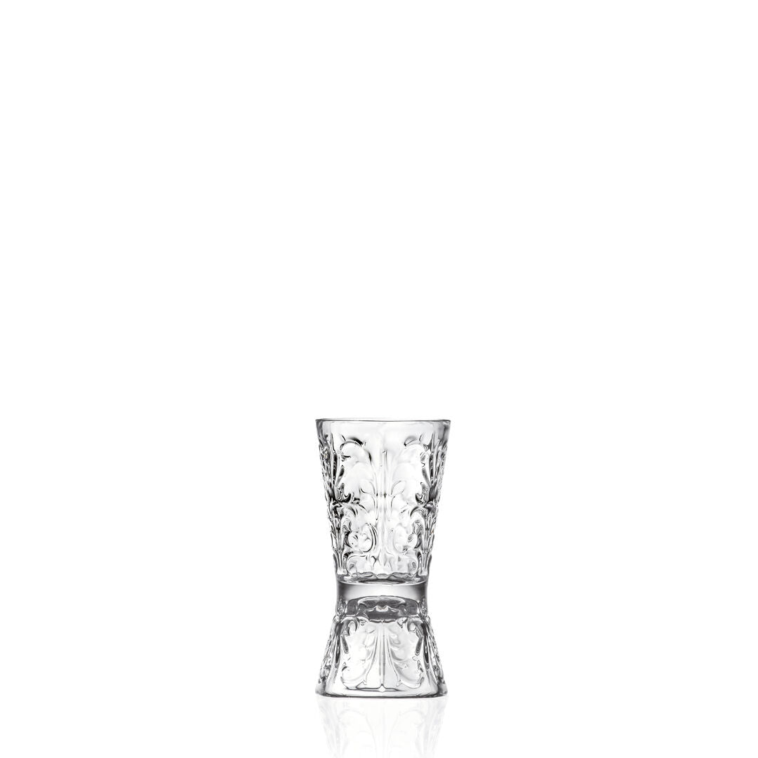 Utopia | Glassware (Crystal) | Tattoo Dual Jigger 10.16cm H 6cl (2 x 4" 2oz) | Bespoke77