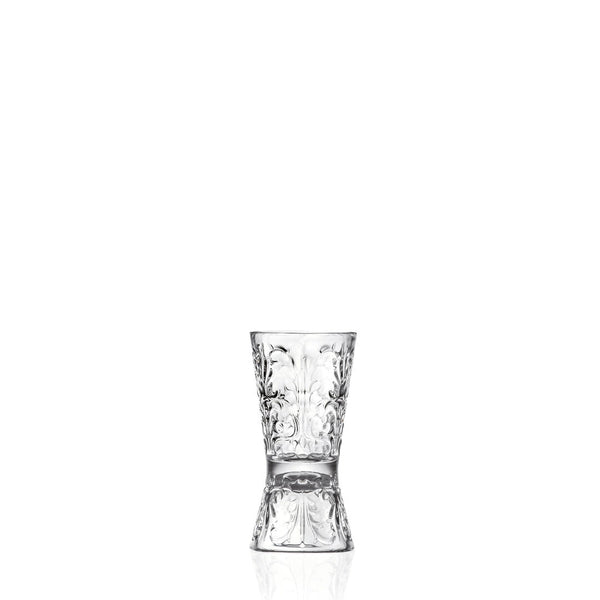 Utopia | Glassware (Crystal) | Tattoo Dual Jigger 10.16cm H 6cl (2 x 4" 2oz) | Bespoke77