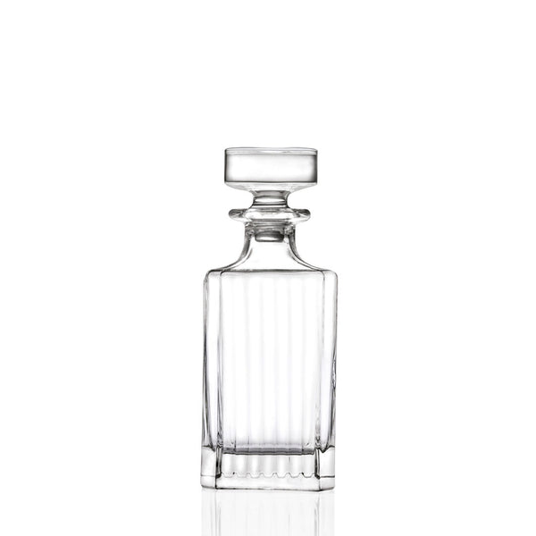 Utopia | Glassware (Crystal) | Timeless Square Whisky Decanter 75cl (26 2/5oz) | Bespoke77