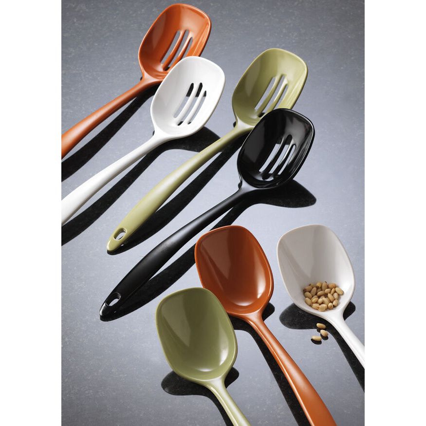 Utopia | Tableware | Black Solid Spoon 30.5cm (12") | Bespoke77