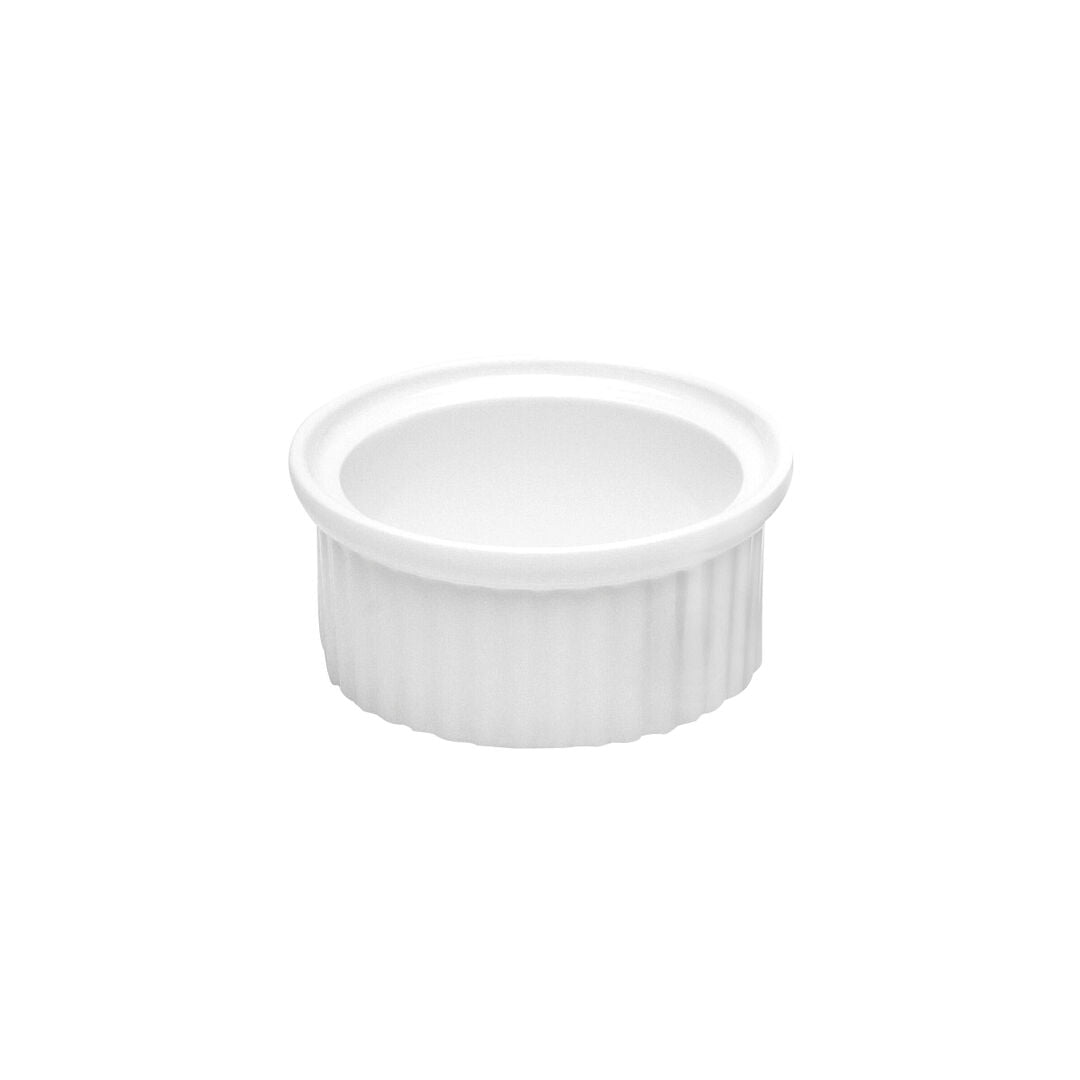 Utopia | Tableware | White Ramekin 9.5 x 3.8cm 12cl (3 3/4 x 1 1/2" 4 1/4oz) | Bespoke77