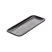 Utopia | Tableware | Zen Black Rectangle Tray 11.7 x 2.8cm (4 5/8 x 1 1/8") | Bespoke77