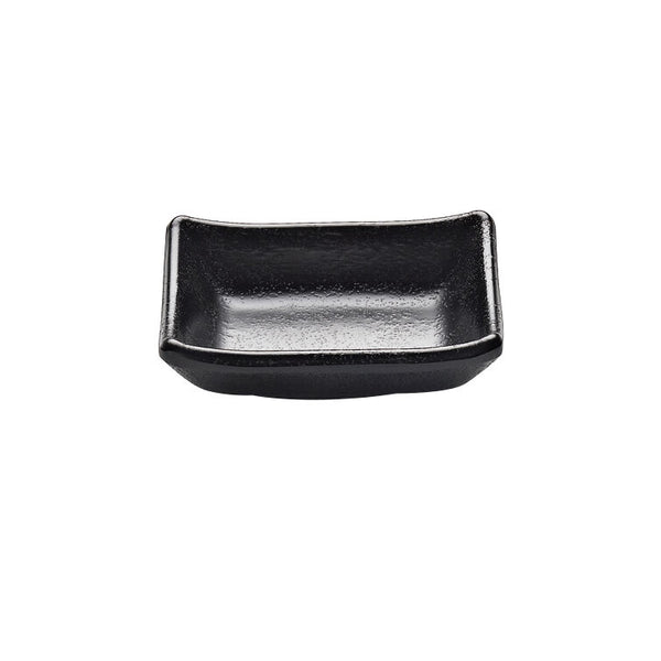 Utopia | Tableware | Zen Black Dish 7 x 4.4cm 6cl (2 3/4 x 1 3/4" 2oz) | Bespoke77