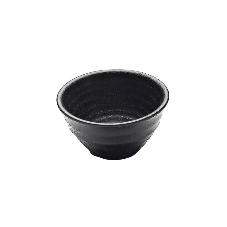 Utopia | Tableware | Zen Black Bowl 9.5 x 5.1cm 12cl (3 3/4 x 2" 4 1/4oz) | Bespoke77