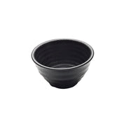 Utopia | Tableware | Zen Black Bowl 9.5 x 5.1cm 12cl (3 3/4 x 2" 4 1/4oz) | Bespoke77
