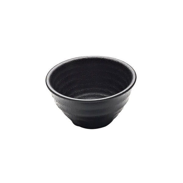 Utopia | Tableware | Zen Black Bowl 9.5 x 5.1cm 12cl (3 3/4 x 2" 4 1/4oz) | Bespoke77