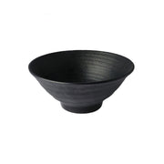 Utopia | Tableware | Zen Black Bowl 21 x 8cm 83cl (8 1/4 x 3 1/8" 29oz) | Bespoke77