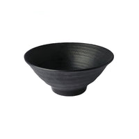 Utopia | Tableware | Zen Black Bowl 21 x 8cm 83cl (8 1/4 x 3 1/8" 29oz) | Bespoke77