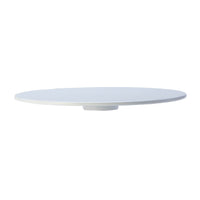 Melamine Risers White Round Pedestal Top 29cm (11 1/2")