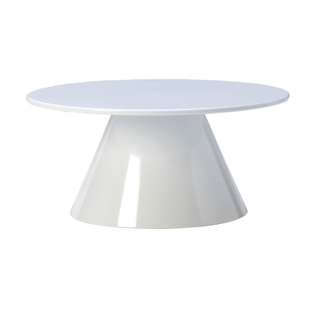 Melamine Risers White Pedestal for Round Top 12.7cm (5")