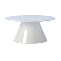Melamine Risers White Pedestal for Round Top 12.7cm (5")