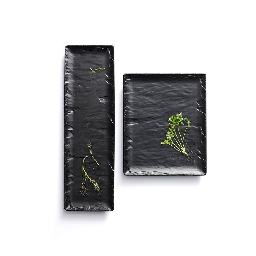 Utopia | Buffet | Slate Black GN 1/3 32.5cm x 17.5cm (12 3/4 x 7") | Bespoke77