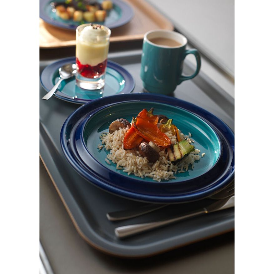 Utopia | Tableware | Freedom Blue Plate 25cm (9 7/8") | Bespoke77
