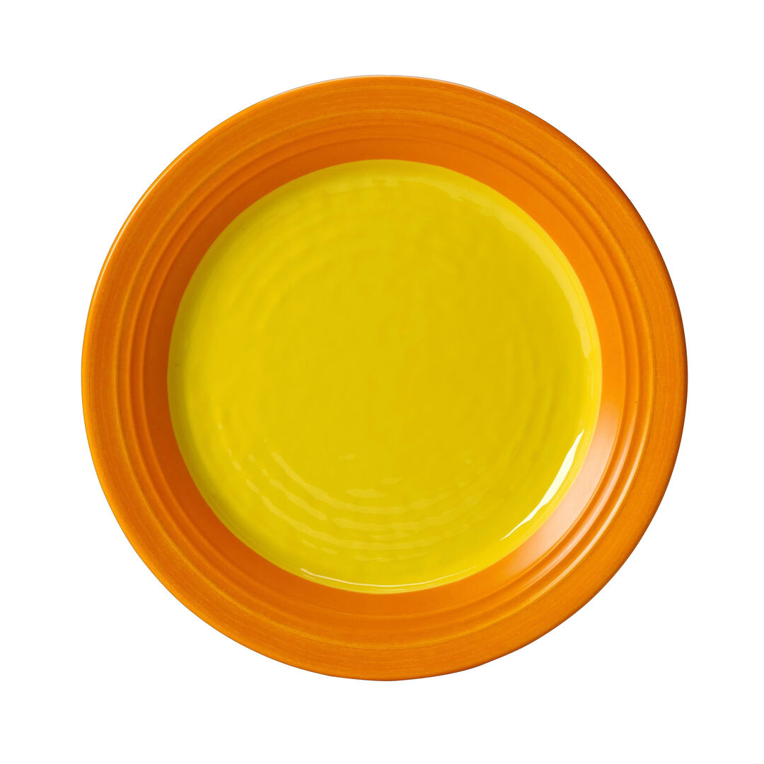 Utopia | Tableware | Freedom Yellow Round Plate 23cm (9") | Bespoke77