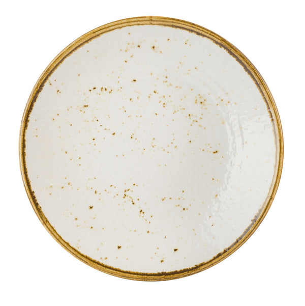 Utopia | Tableware | Craft White Coupe Plate 25.4cm (10") | Bespoke77