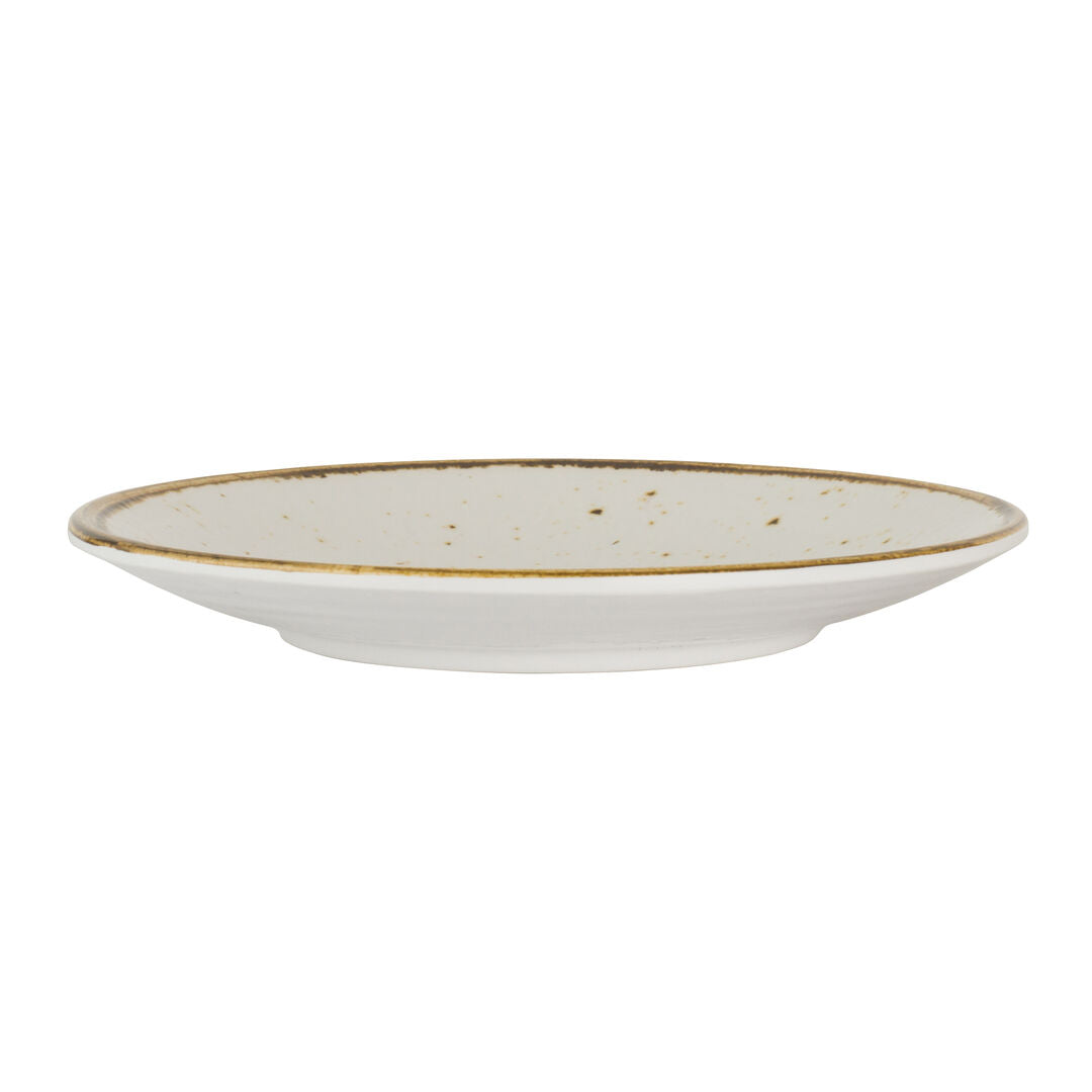 Utopia | Tableware | Craft White Coupe Plate 25.4cm (10") | Bespoke77