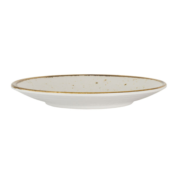 Utopia | Tableware | Craft White Coupe Plate 25.4cm (10") | Bespoke77