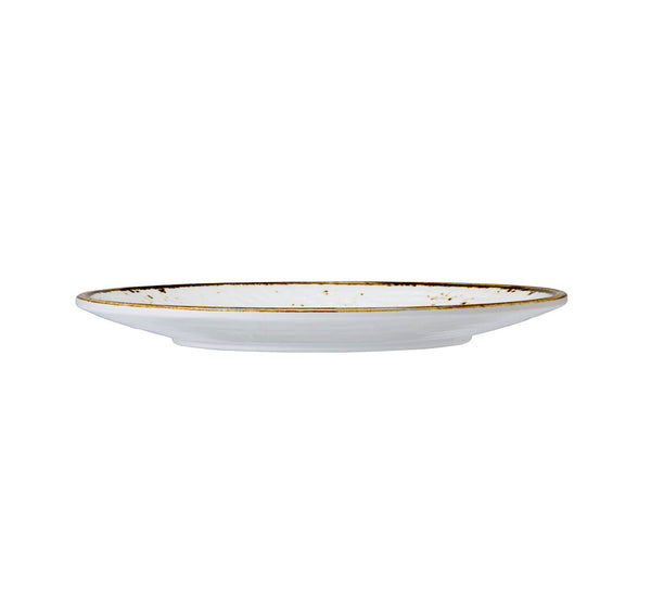Utopia | Tableware | Craft White Oval Plate 26 x 19.7cm (10 1/4 7 3/4") | Bespoke77