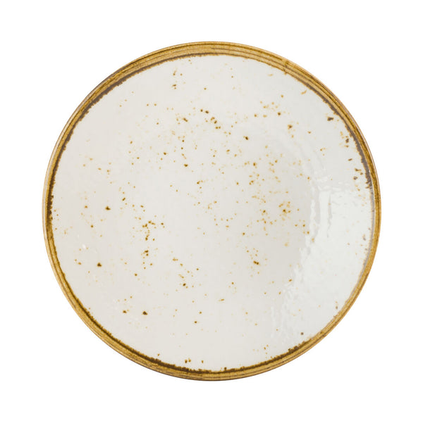 Utopia | Tableware | Craft White Coupe Plate 21cm (8 1/2") | Bespoke77