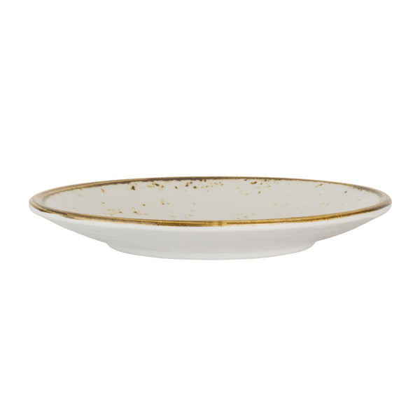 Utopia | Tableware | Craft White Coupe Plate 21cm (8 1/2") | Bespoke77