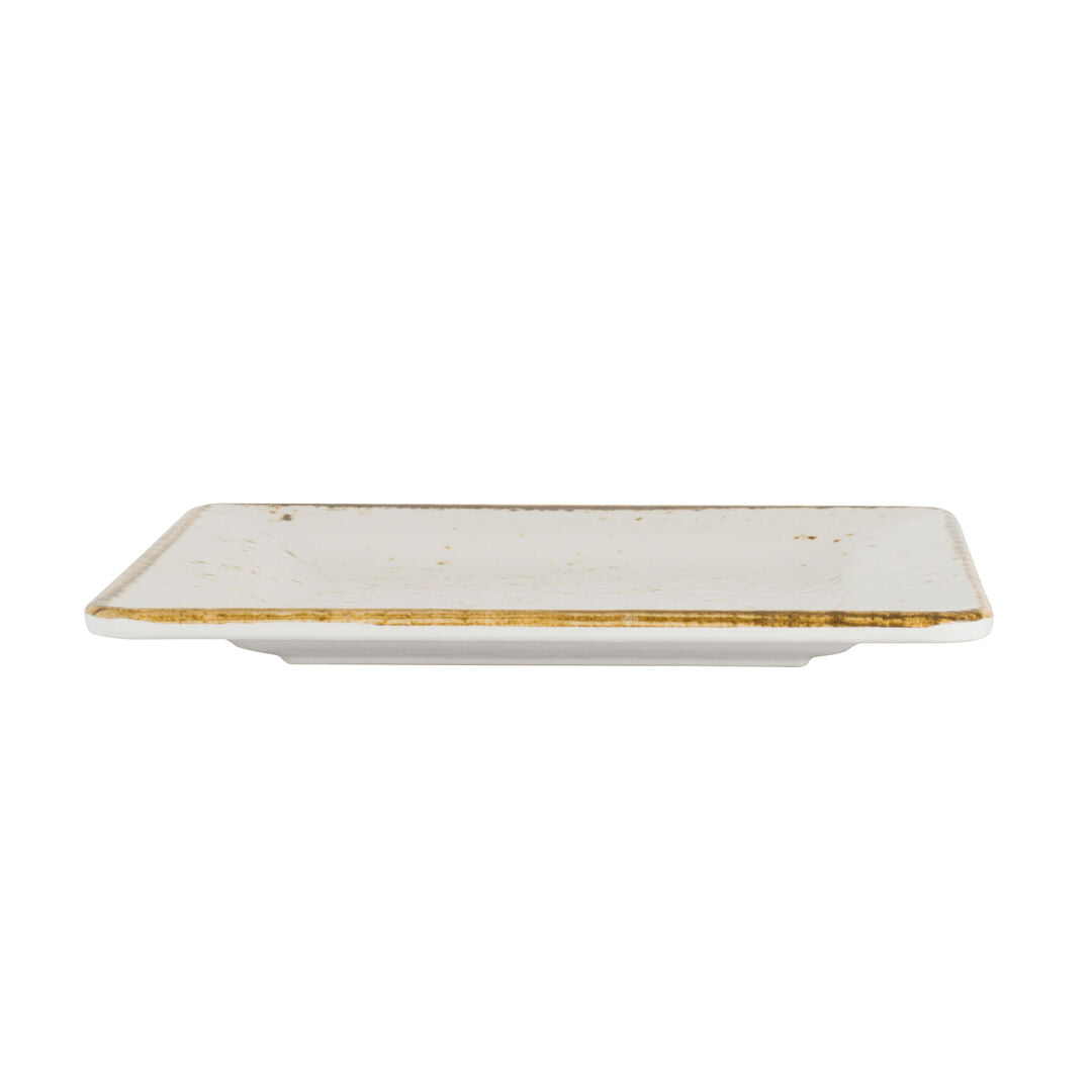 Utopia | Tableware | Craft White Square Plate 22.8cm (9") | Bespoke77