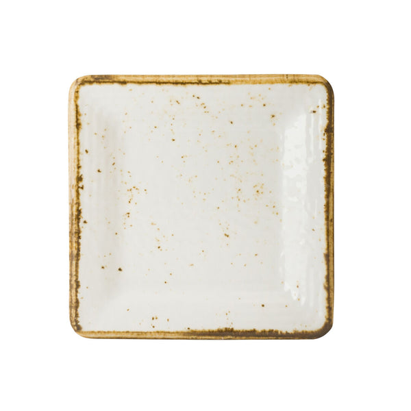 Utopia | Tableware | Craft White Square Plate 12.7cm (5") | Bespoke77