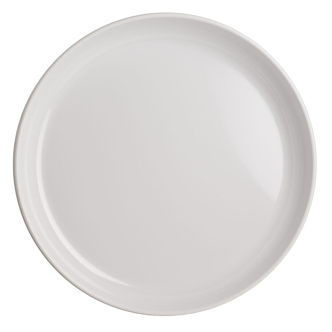 Utopia | Buffet | Craft White Medium Round Platter 33 x 5.1cm 3.3ltr (13 x 2" 3 1/2qts) | Bespoke77
