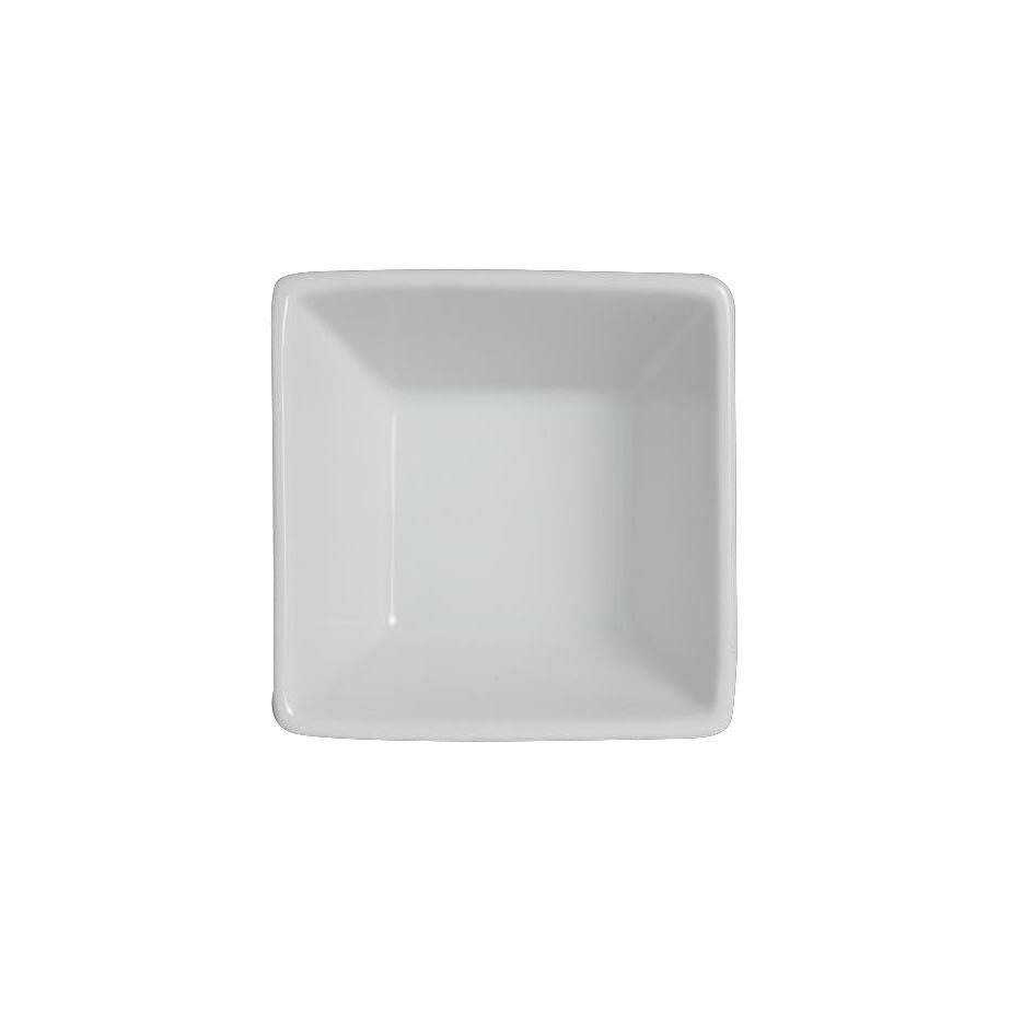Utopia | Tableware | Cafe Porcelain Square Bowl 9.25cm 18cl (3 5/8" 6 1/4oz) | Bespoke77