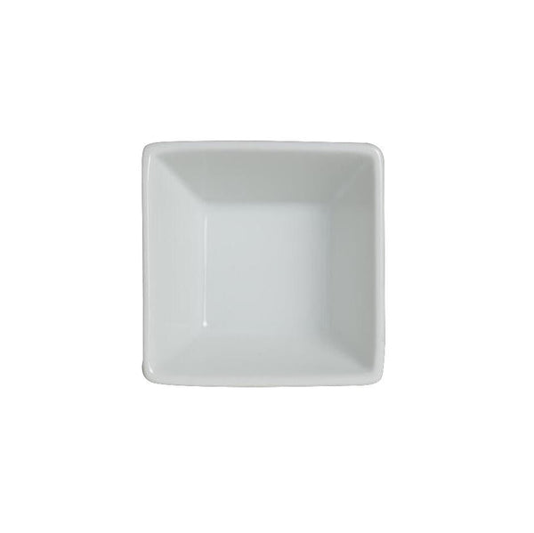 Utopia | Tableware | Cafe Porcelain Square Bowl 9.25cm 18cl (3 5/8" 6 1/4oz) | Bespoke77