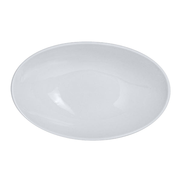 Utopia | Tableware | Cafe Porcelain Oval Bowl 20 x 12.7cm 45.5cl (7 7/8 x 5" 16oz) | Bespoke77
