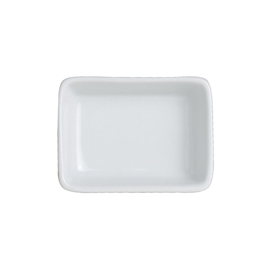 Utopia | Tableware | Cafe Porcelain Rectangle Tray 8.25 x 6.1cm (3 1/4 x 2 3/8") | Bespoke77