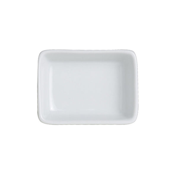 Utopia | Tableware | Cafe Porcelain Rectangle Tray 8.25 x 6.1cm (3 1/4 x 2 3/8") | Bespoke77