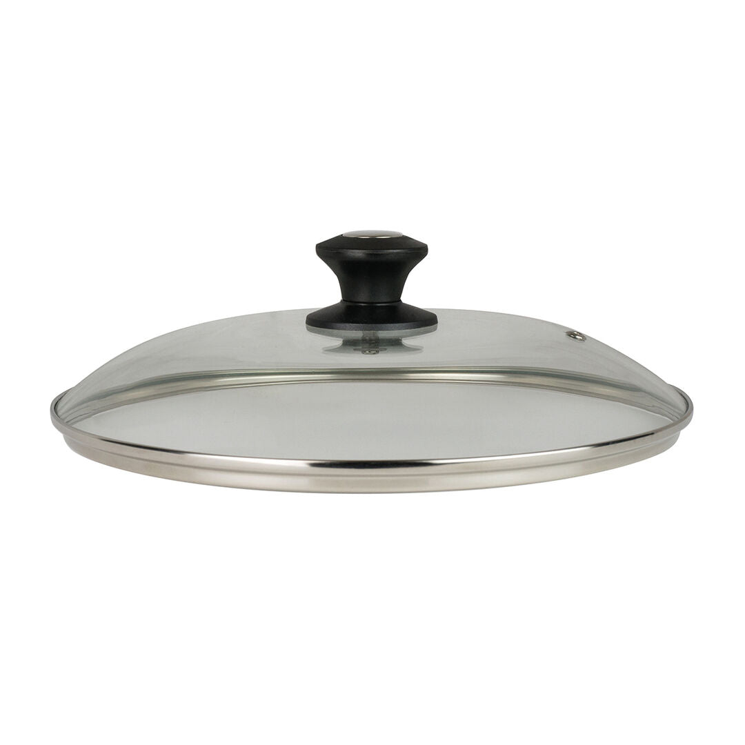 Folio Cookware Tempered Glass Lid with Silicone Rim & Knob 27.9cm (11") Fits QU003 QU004