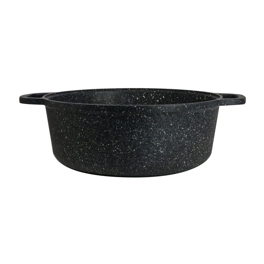 Black Induction Buffet Pot & Lid 37.5 x 28 x 11.4cm 561.cl (14 3/4 x 11 3/4 x 4 1/2" 190oz)