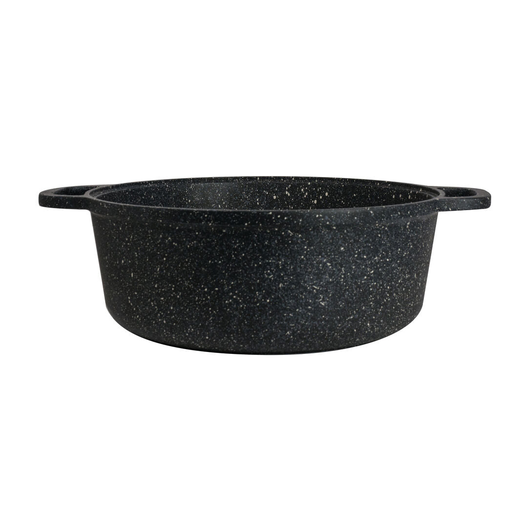 Black Induction Buffet Pot & Lid 37.5 x 28 x 11.4cm 561.cl (14 3/4 x 11 3/4 x 4 1/2" 190oz)