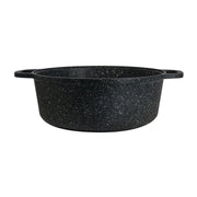Black Induction Buffet Pot & Lid 37.5 x 28 x 11.4cm 561.cl (14 3/4 x 11 3/4 x 4 1/2" 190oz)