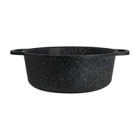 Black Induction Buffet Pot & Lid 37.5 x 28 x 11.4cm 561.cl (14 3/4 x 11 3/4 x 4 1/2" 190oz)