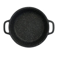 Black Induction Buffet Pot & Lid 37.5 x 28 x 11.4cm 561.cl (14 3/4 x 11 3/4 x 4 1/2" 190oz)