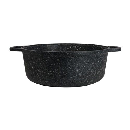 Black Induction Buffet Pot No Lid 37.5 x 28 x 11.4cm 561.cl (14 3/4 x 11 3/4 x 4 1/2" 190oz)