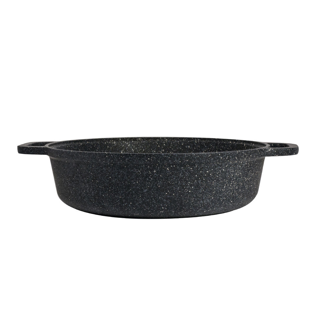 Black Induction Buffet Pot & Lid 37.5 x 28 x 8.25cm 384.5cl (14 3/4 x 11 3/4 x 3 1/4" 130oz)
