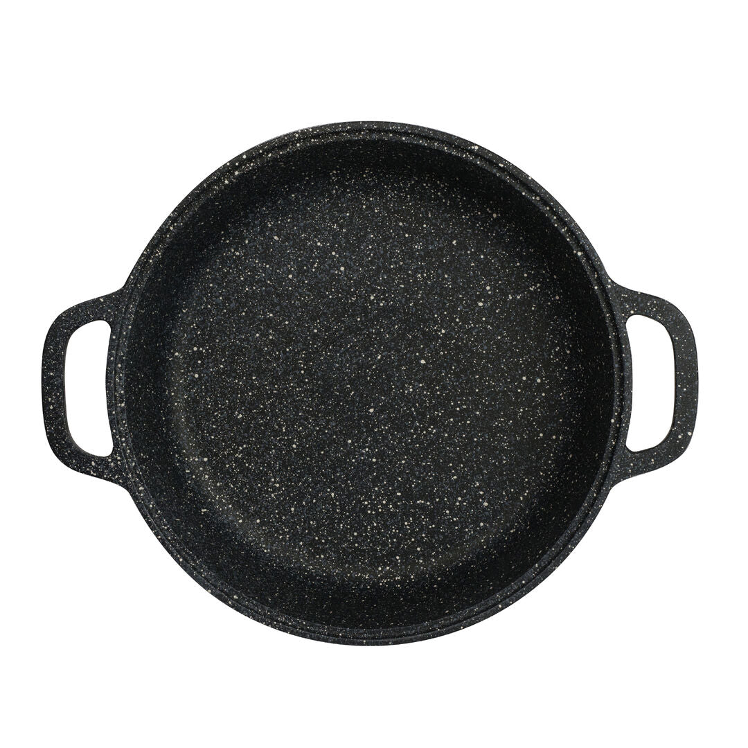 Black Induction Buffet Pot & Lid 37.5 x 28 x 8.25cm 384.5cl (14 3/4 x 11 3/4 x 3 1/4" 130oz)