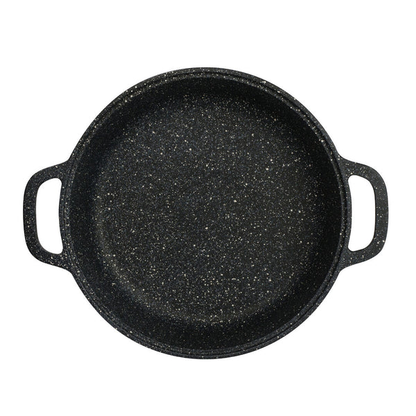 Black Induction Buffet Pot & Lid 37.5 x 28 x 8.25cm 384.5cl (14 3/4 x 11 3/4 x 3 1/4" 130oz)