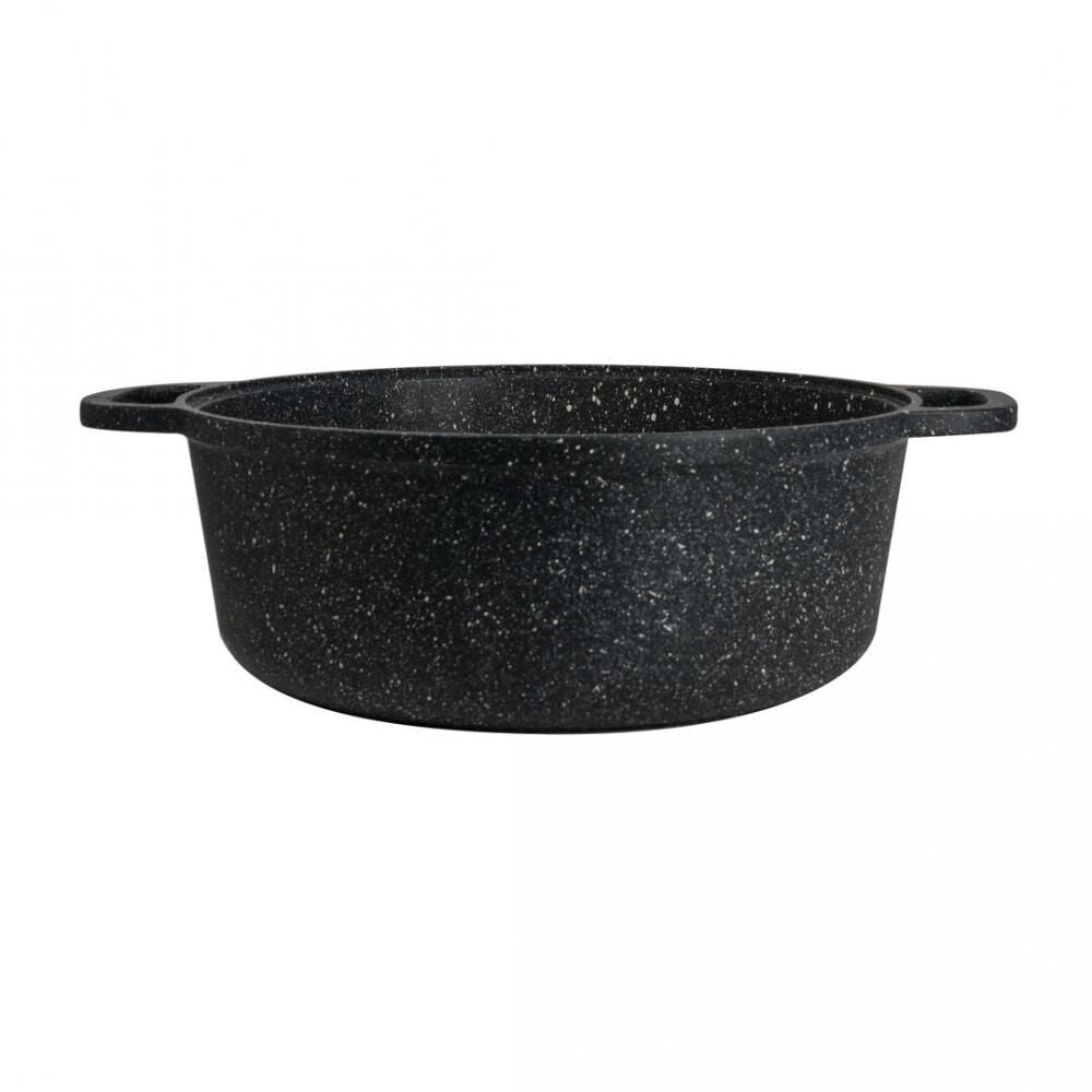 Black Induction Buffet Pot No Lid 37.5 x 28 x 8.25cm 384.5cl (14 3/4 x 11 3/4 x 3 1/4" 130oz)