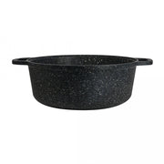 Black Induction Buffet Pot No Lid 37.5 x 28 x 8.25cm 384.5cl (14 3/4 x 11 3/4 x 3 1/4" 130oz)