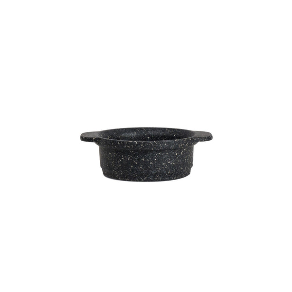 Utopia | Buffet | Black Round Mini Crock 14.6 x 11.4 x 4.5cm 32.5cl (5 3/4 x 4 1/2 x 1 3/4" 11oz) | Bespoke77