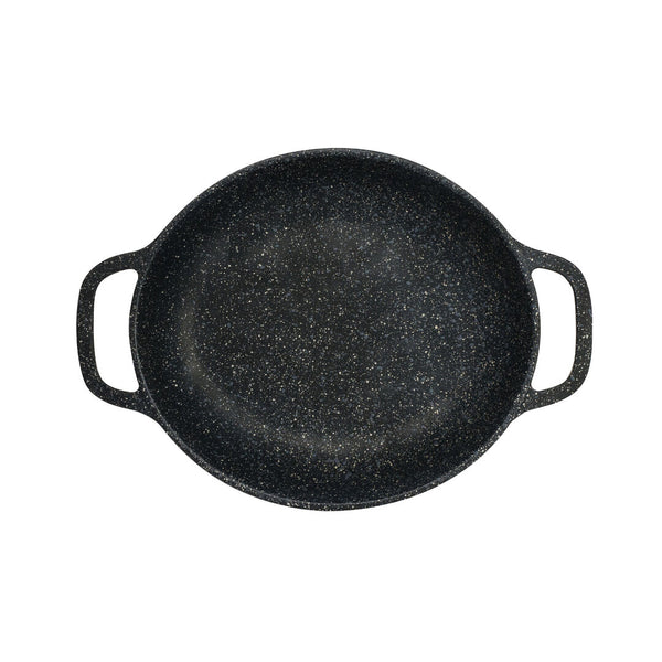 Utopia | Buffet | Black Oval Handled Casserole 32.4 x 22.9 x 5.4cm 165.6cl (12 3/4 x 9 x 2 1/8" 56oz) | Bespoke77