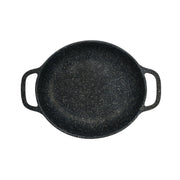 Utopia | Buffet | Black Oval Handled Casserole 26.7 x 18.7 x 4.5cm 85.8cl (10 1/2 x 7 3/8 x 1 3/4" 29oz) | Bespoke77
